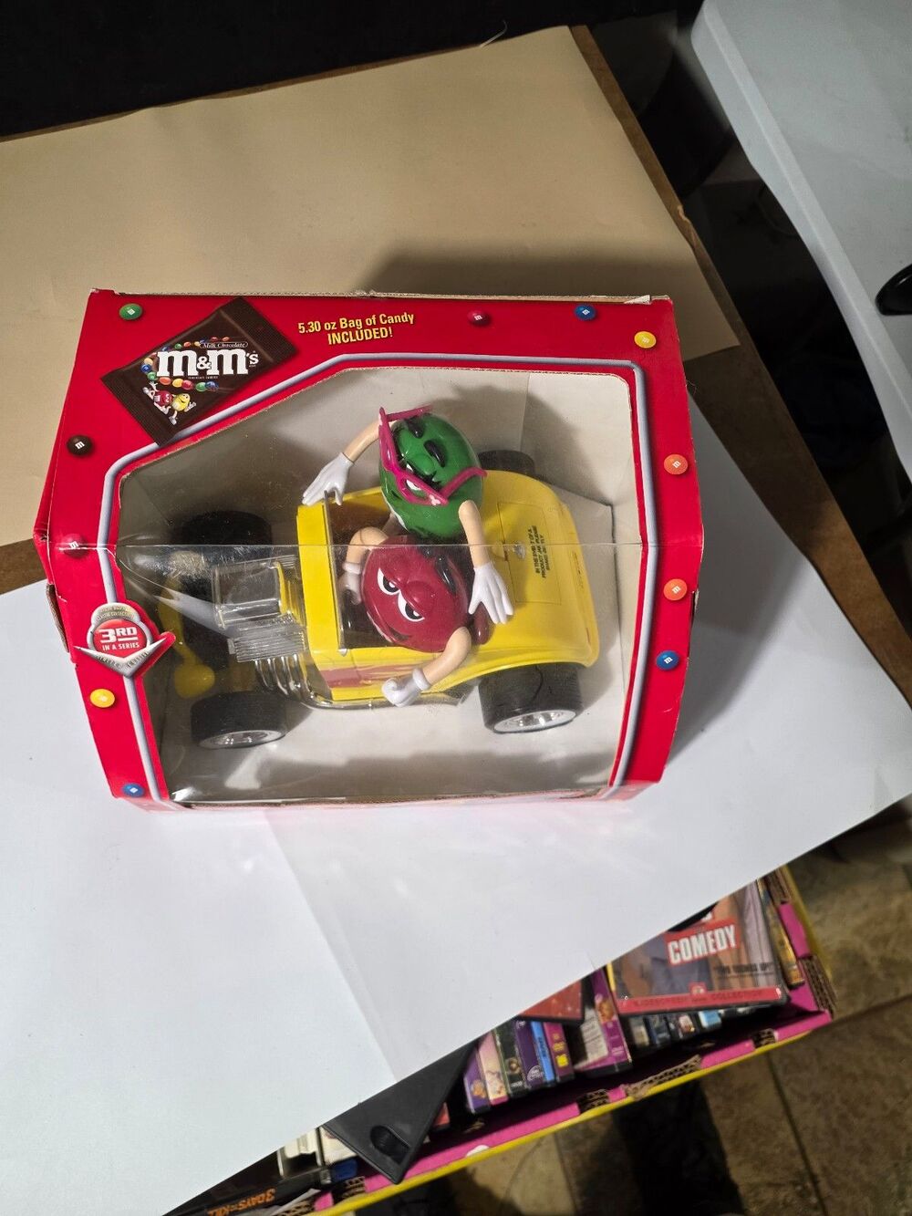M&M's Rebel Without a Clue Candy Dispenser 3rd In Series Limited Edition